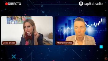 Laura Blanco y Alberto Iturralde durante la Clase de los Viernes de esta semana.