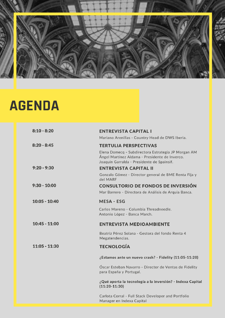 Programa del XI Día de la Inversión de Capital Radio (2) Programa del XI Día de la Inversión de Capital Radio (2)