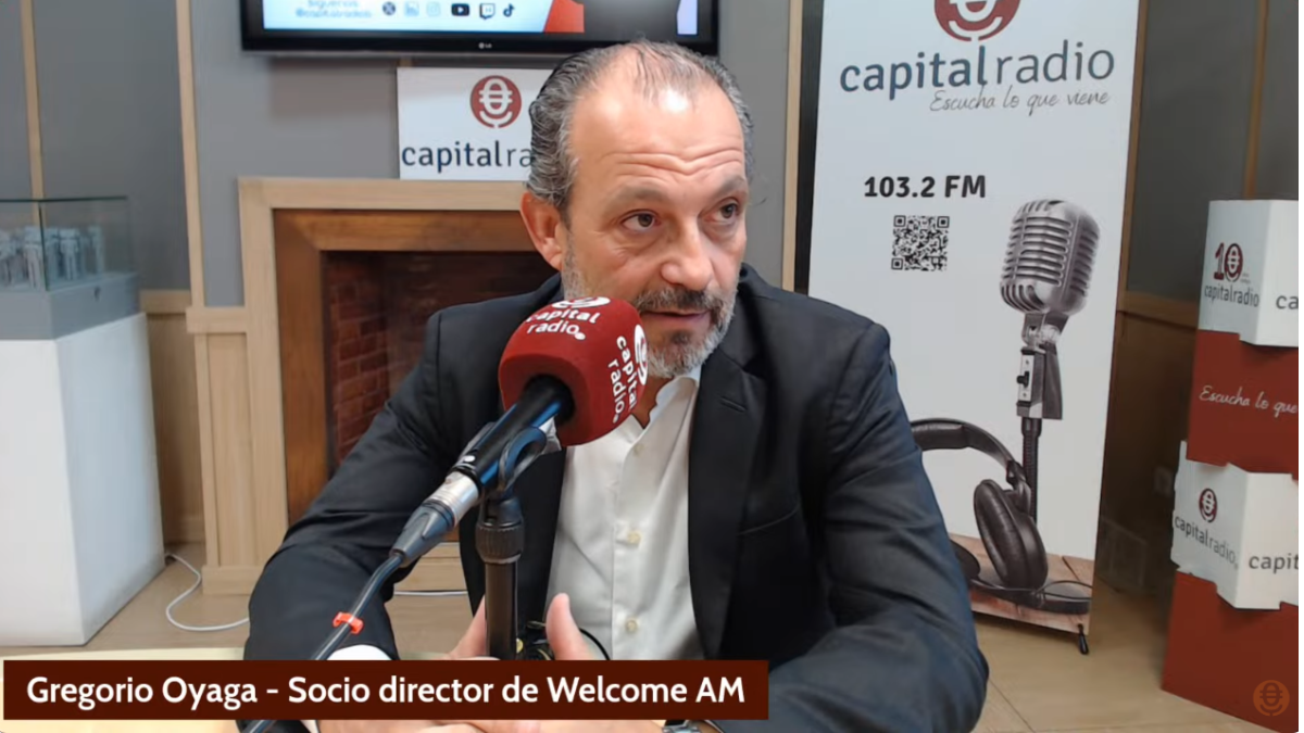 Gregorio Oyaga, socio director de Welcome AM. Gregorio Oyaga, socio director de Welcome AM.