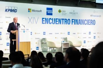 Luis de Guindos, vicepresidente BCE, en jornadas KPMG Expansión