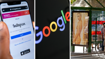 Instagram, Google y marquesina Instagram, Google y marquesina