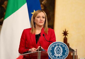 Giorgia Meloni, primera ministra de Italia