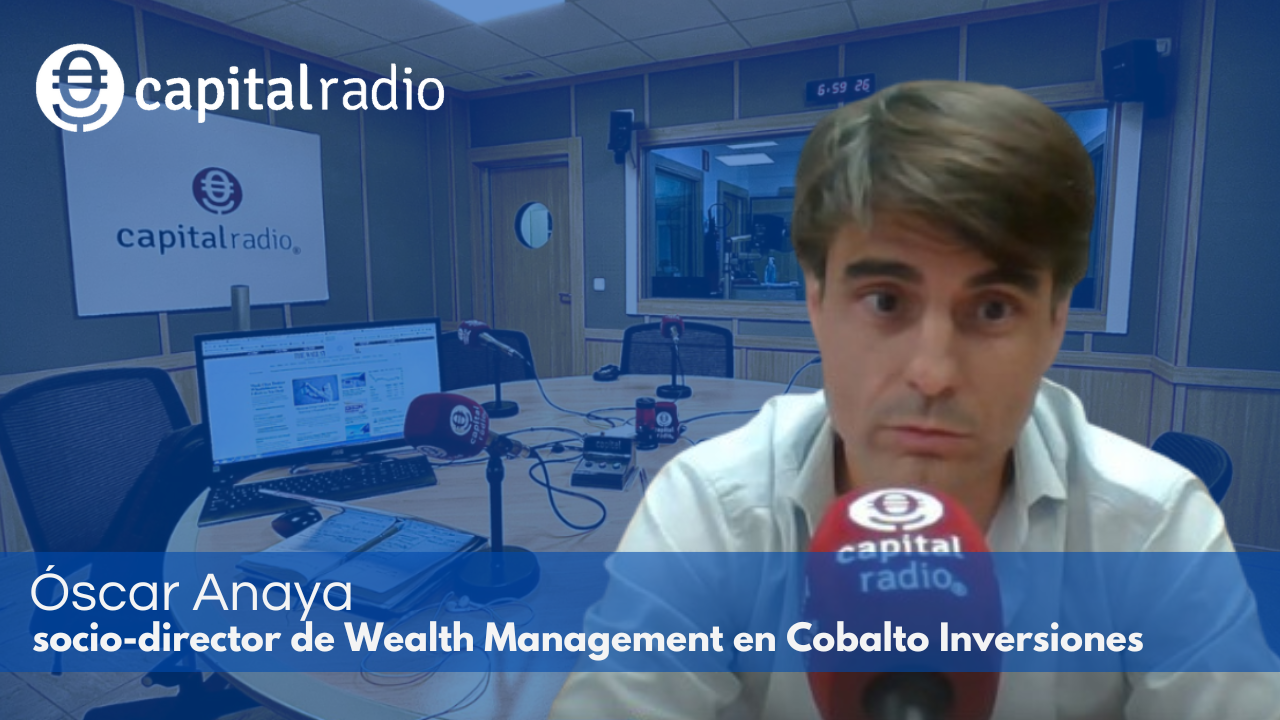 Óscar Anaya, socio director de Cobalto Inversiones