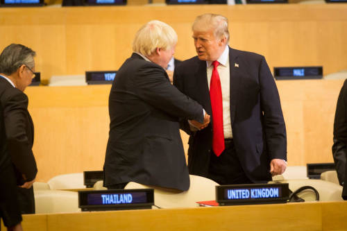 Johnson y Trump Johnson y Trump