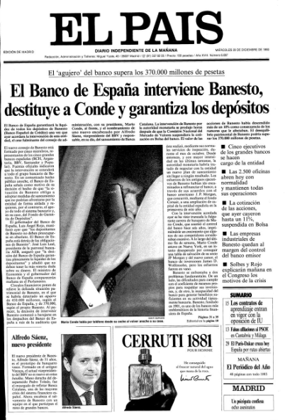 El País, 29 de diciembre de 1993