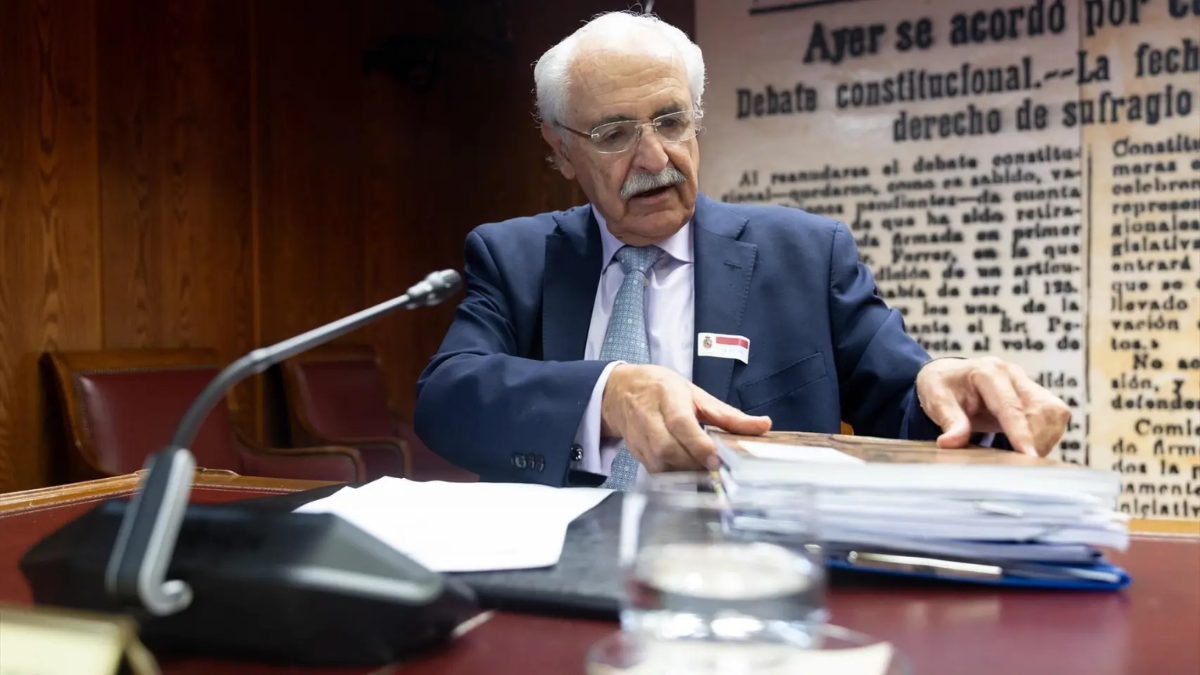 Jos&eacute; Trigueros, presidente de la Asociaci&oacute;n de Ingenieros de Caminos.