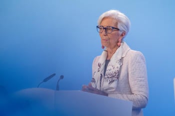 Christine Lagarde, presidenta del BCE