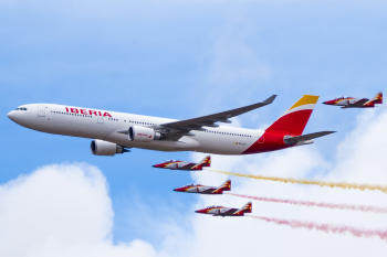 Avión Iberia IAG