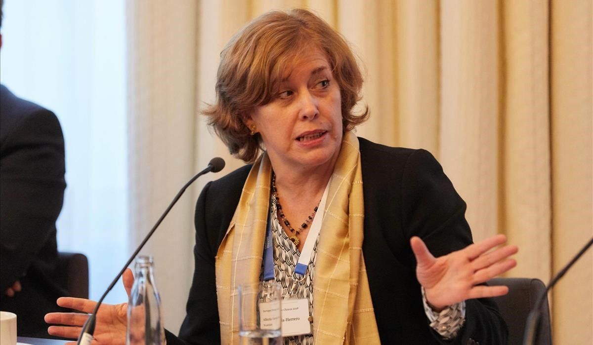 Alicia García Herrero, economista jefe de Asia Pacífico en NATIXIS. Alicia García Herrero, economista jefe de Asia Pacífico en NATIXIS.