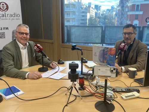 Ludger Gruber y Luis Vicente Muñoz Ludger Gruber y Luis Vicente Muñoz