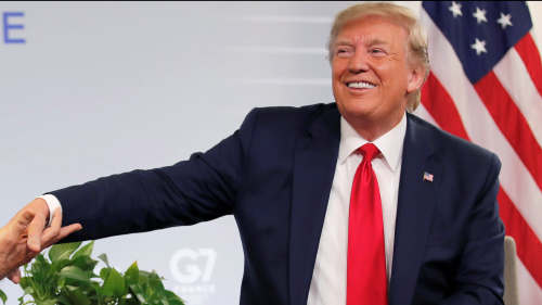 trump happy trump happy