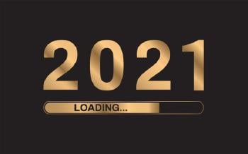 2021 ano nuevo cargando barra progreso dorada concepto feliz ano nuevo_97458 358