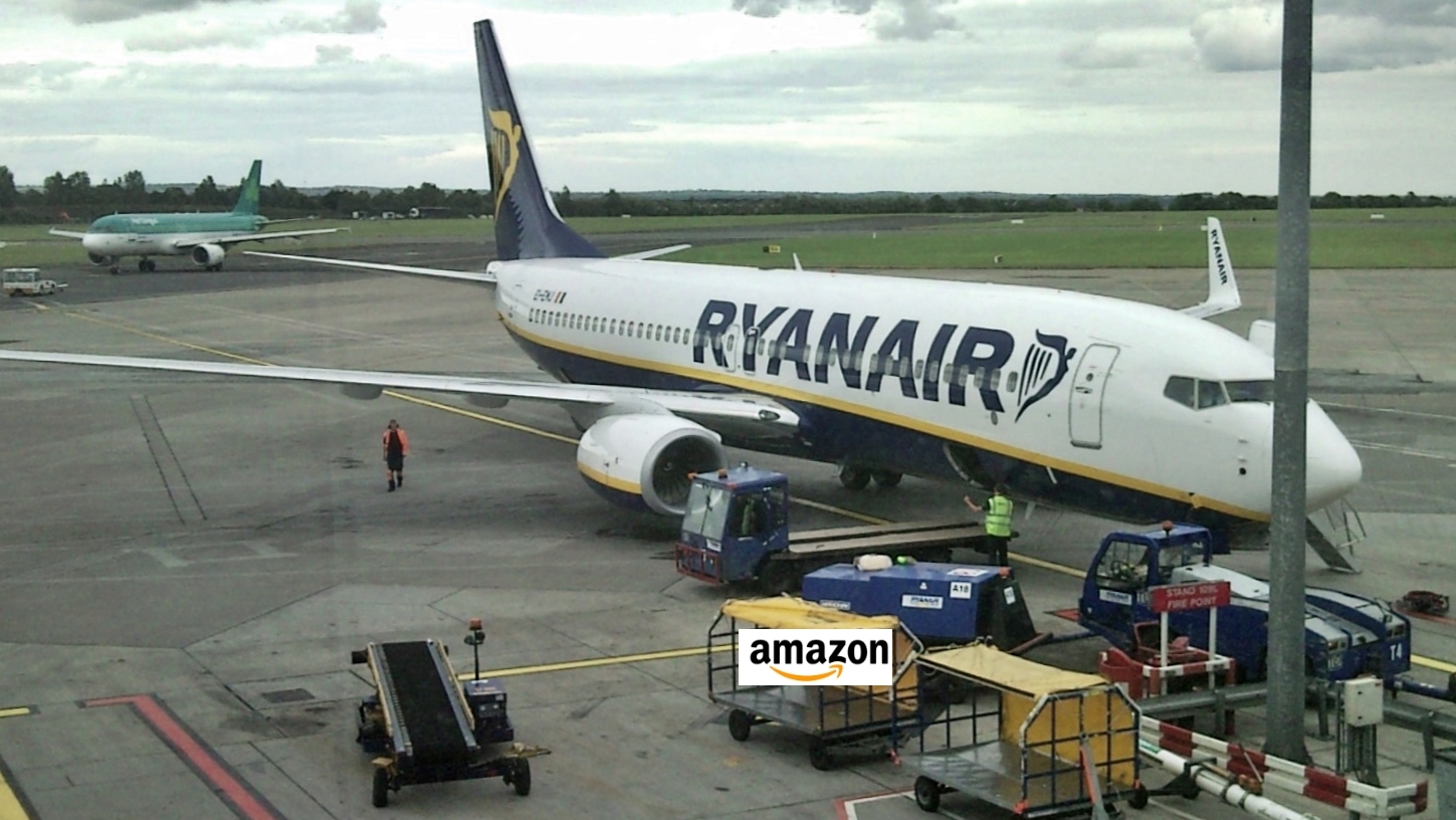 ryanair & amazon ryanair & amazon