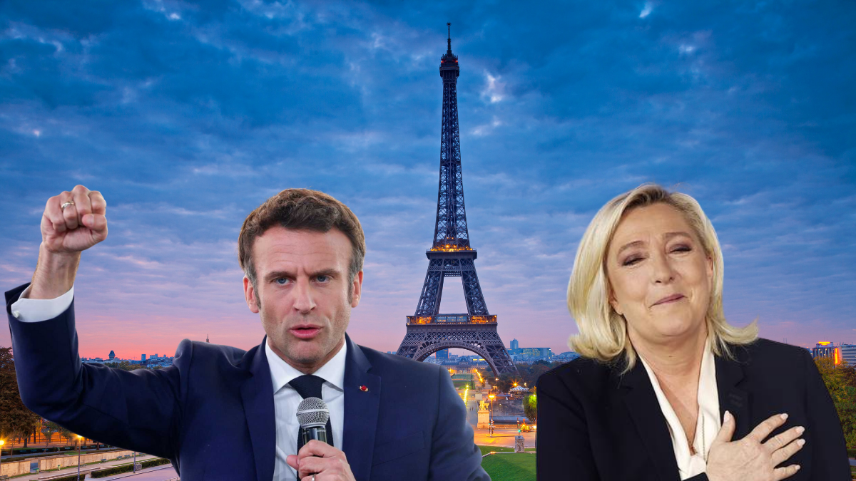 Macron y Le Pen Macron y Le Pen