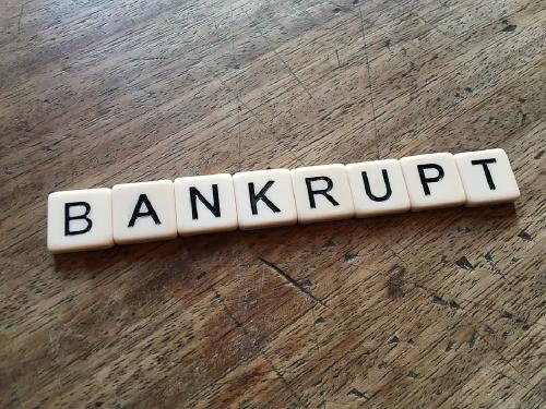 bankrupt insolvent bankruptcy debt