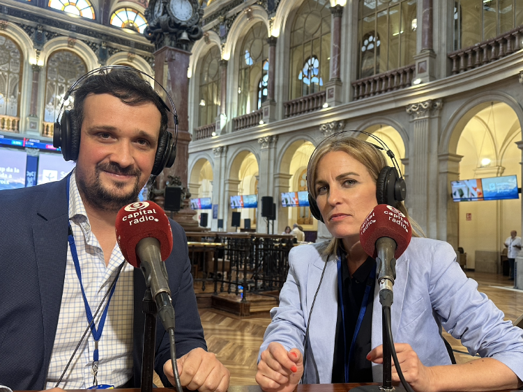Javier López, Senior Program Manager en GDELS Santa Bárbara Sistemas, durante la entrevista Javier López, Senior Program Manager en GDELS Santa Bárbara Sistemas, durante la entrevista