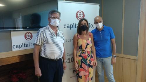 Fotografía con Gabriel Leal, Isabel López Rivadulla y Chimo Ortega Fotografía con Gabriel Leal, Isabel López Rivadulla y Chimo Ortega