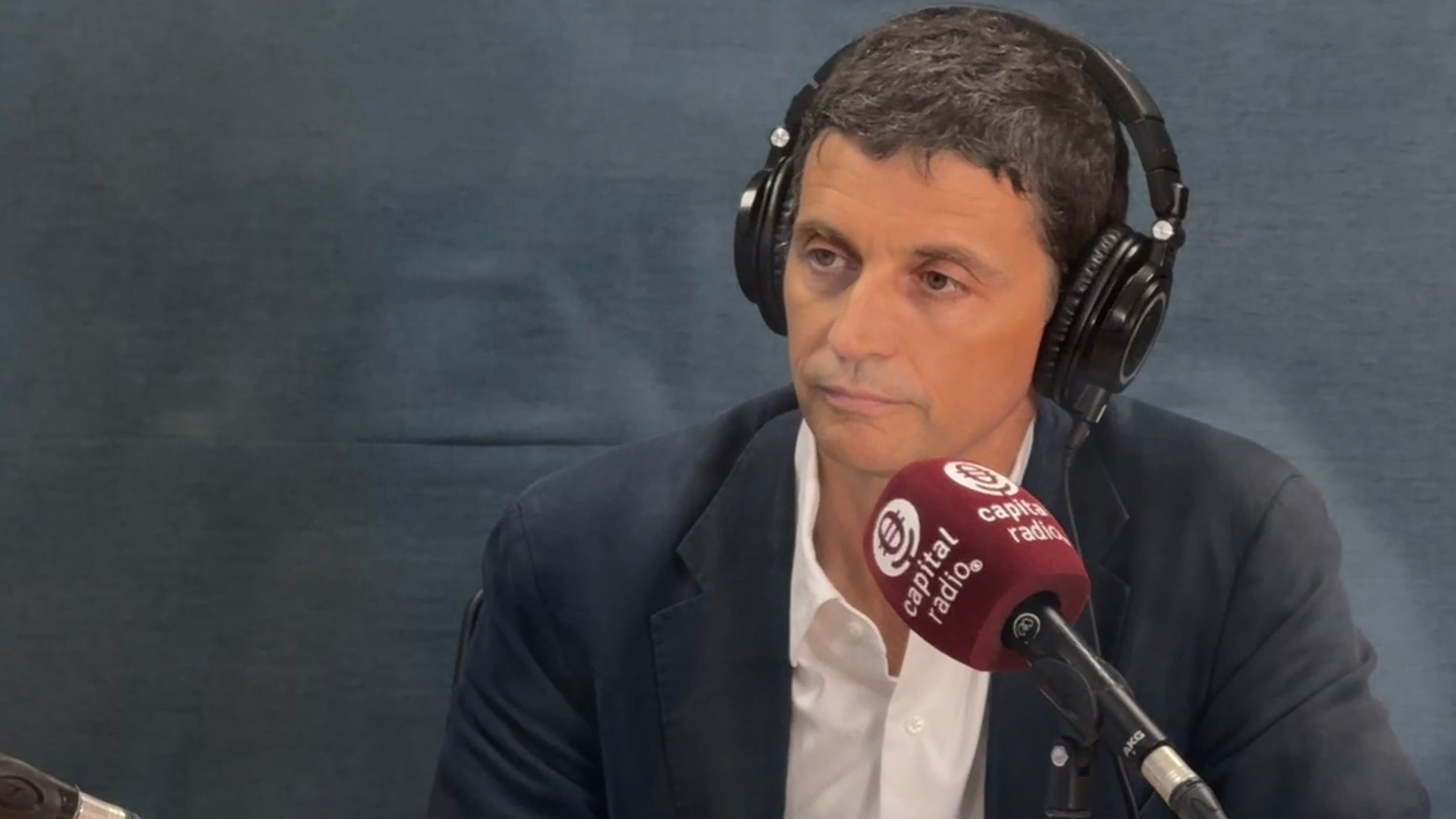 Laura Blanco, directora de Contenidos de Capital Radio; y Borja Suárez, Secretario de Estado de Seguridad Social. Laura Blanco, directora de Contenidos de Capital Radio; y Borja Suárez, Secretario de Estado de Seguridad Social.