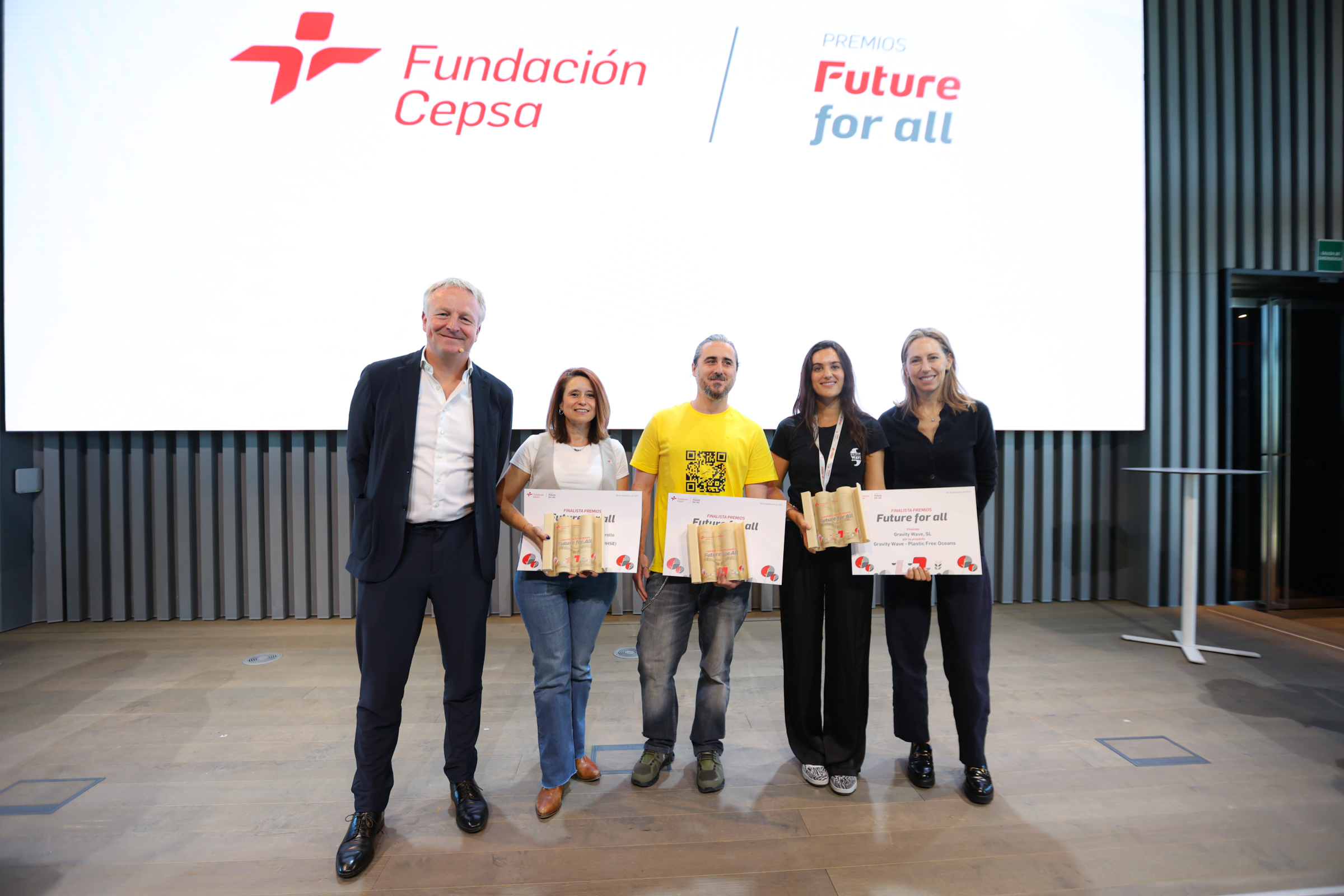 ECODES, Gravity Wave y Phytobatea, galardonados en la primera edición de los premios Future for all de Cepsa