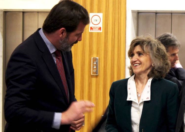 Carlos Rus y María Luisa Carcedo Carlos Rus y María Luisa Carcedo