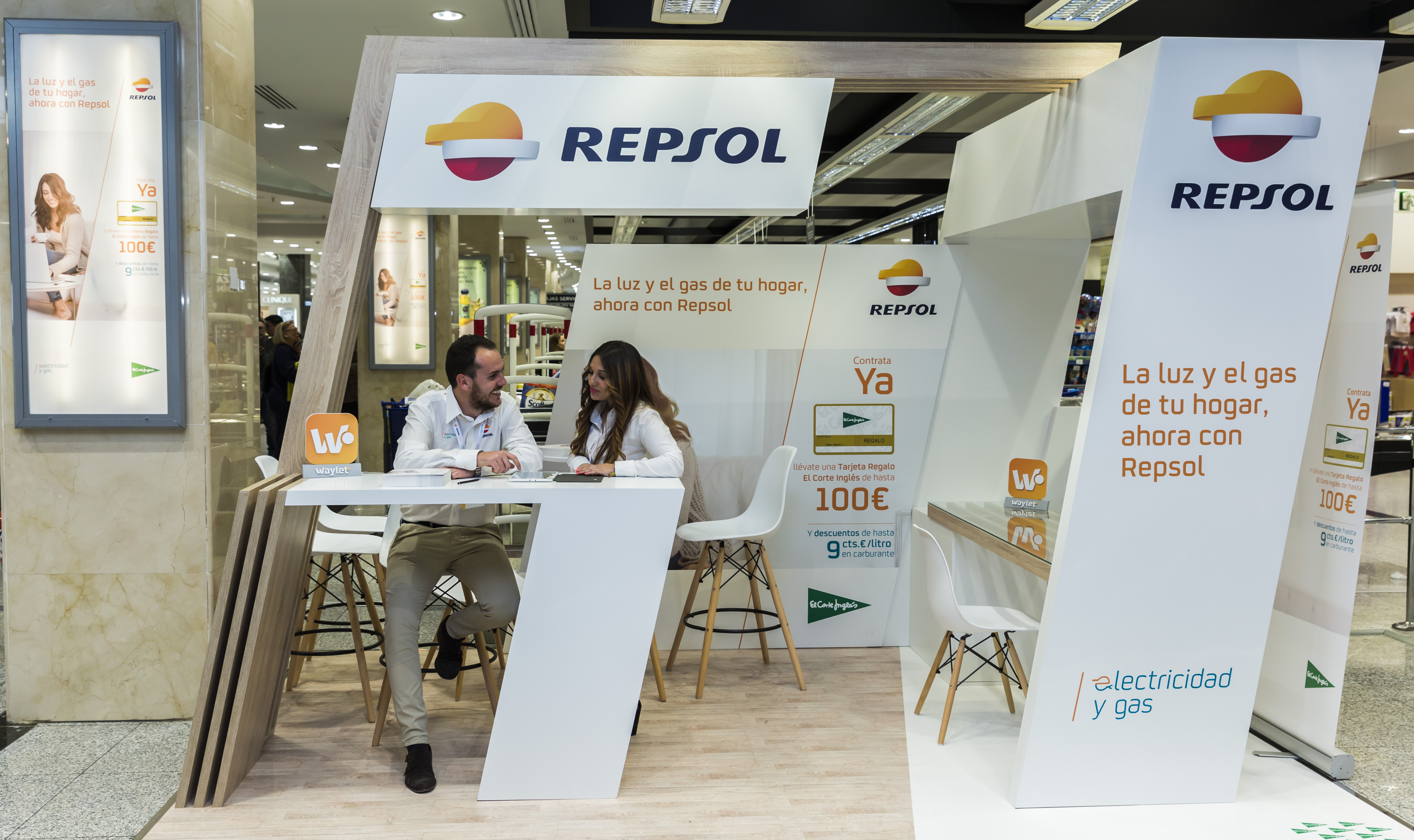 Stand Repsol Electricidad y Gas ECI Stand Repsol Electricidad y Gas ECI