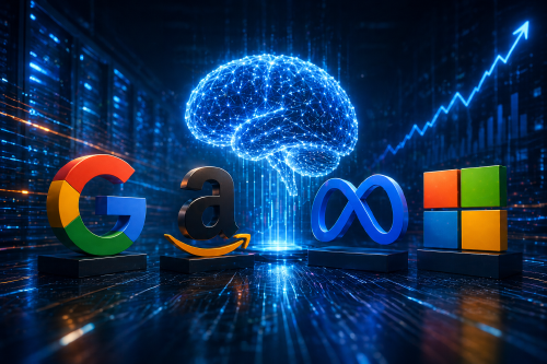 Alphabet, Amazon, Meta y Microsoft Alphabet, Amazon, Meta y Microsoft