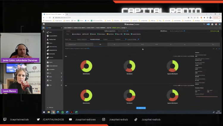 Javier Colón explica la información disponible de la estrategia del DARWIN Javier Colón explica la información disponible de la estrategia del DARWIN