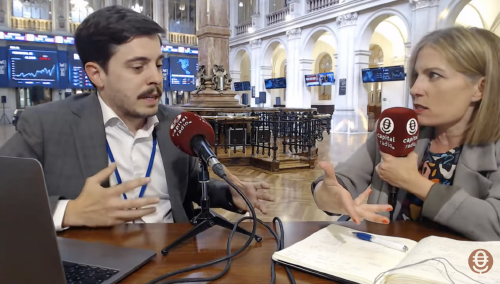 Alejandro Labanda (beBartlet) y portavoz de España Verde y Conectada Alejandro Labanda (beBartlet) y portavoz de España Verde y Conectada