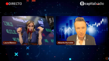 Laura Blanco y Alberto Iturralde durante la Clase de los Viernes de esta semana.