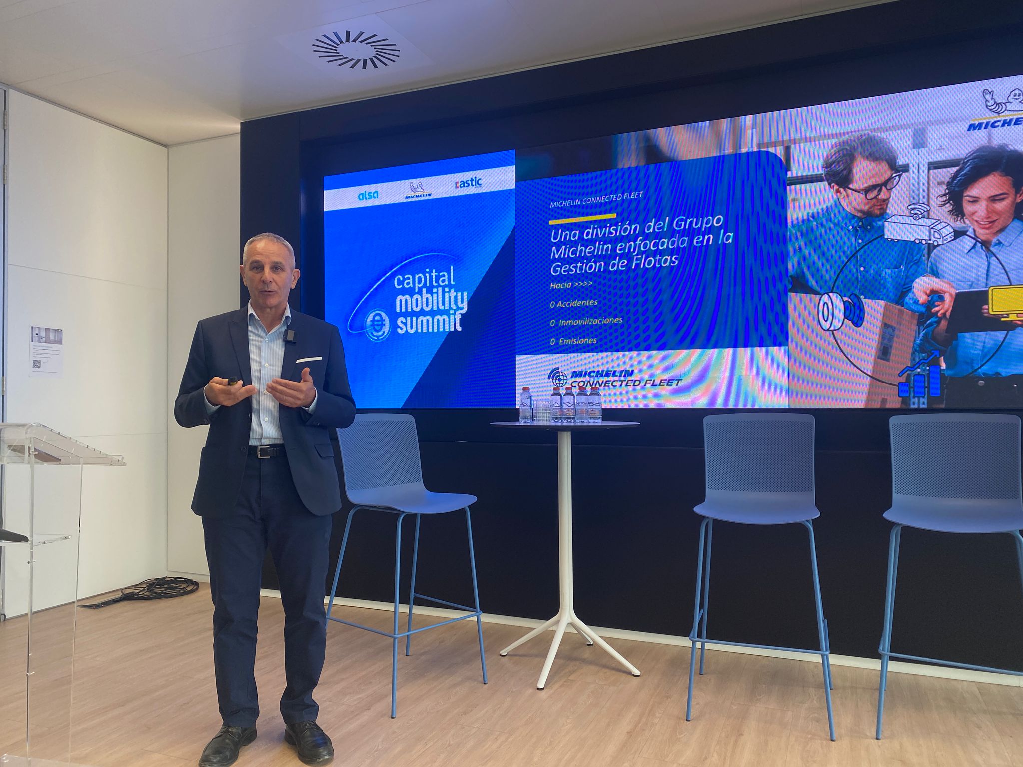 Guillermo Crevatin, Country Manager Michelin Connected Fleet.