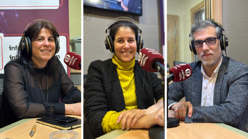 Esther Yuste (Pap Tecnos), María José Germán (GMV) y Gonzalo Lumbreras (EM&E Group) Esther Yuste (Pap Tecnos), María José Germán (GMV) y Gonzalo Lumbreras (EM&E Group)