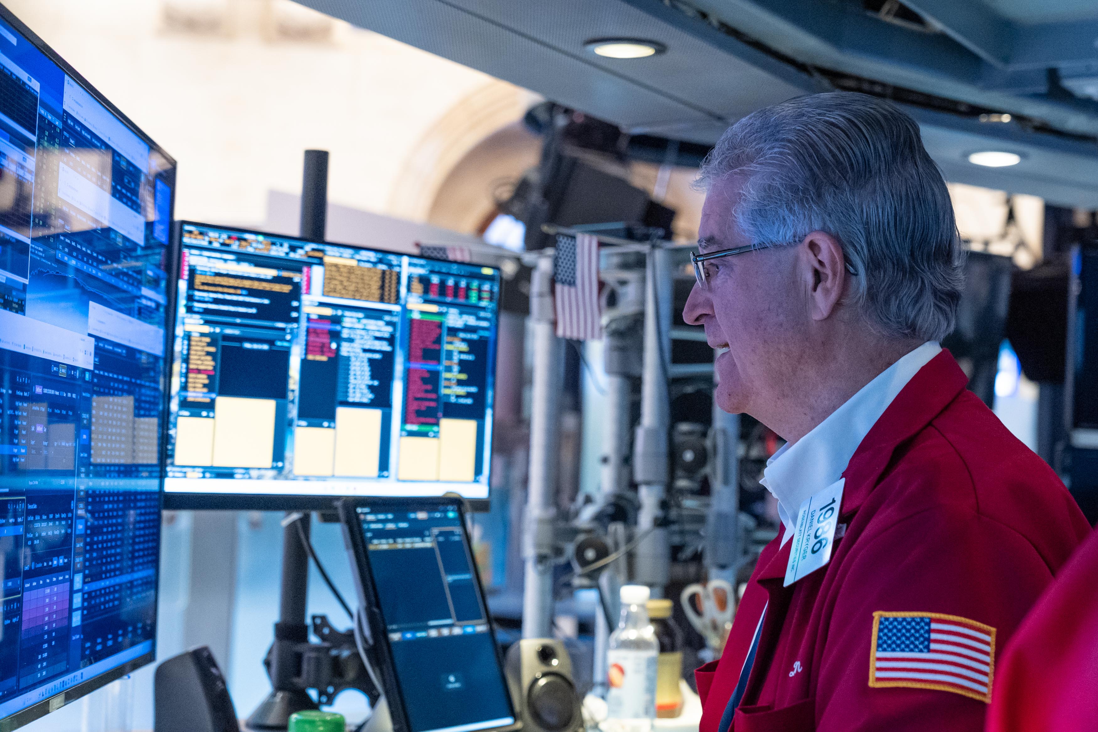 Trader en la NYSE