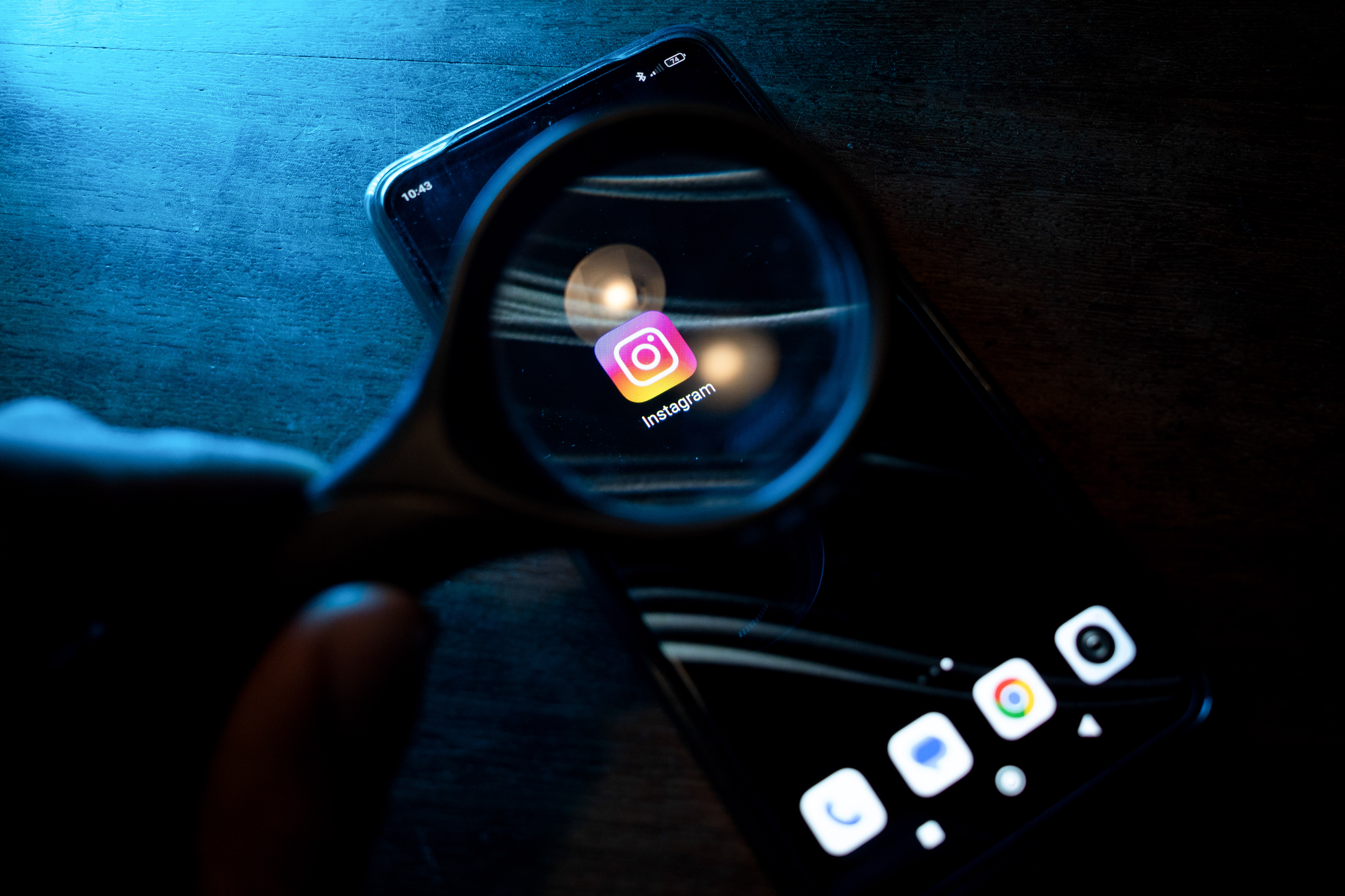Logo de Instagram, red social de Meta