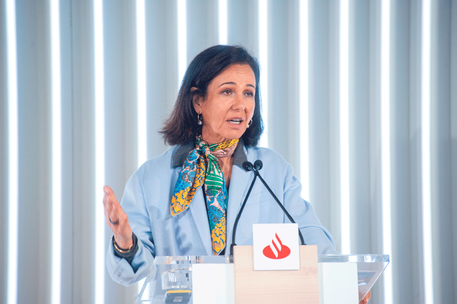 Ana Botín, presidenta de Banco Santander Ana Botín, presidenta de Banco Santander