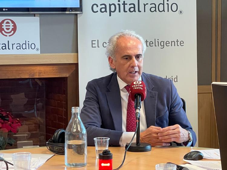 Enrique Ruíz Escudero, consejero de Sanidad de la Comunidad de Madrid.