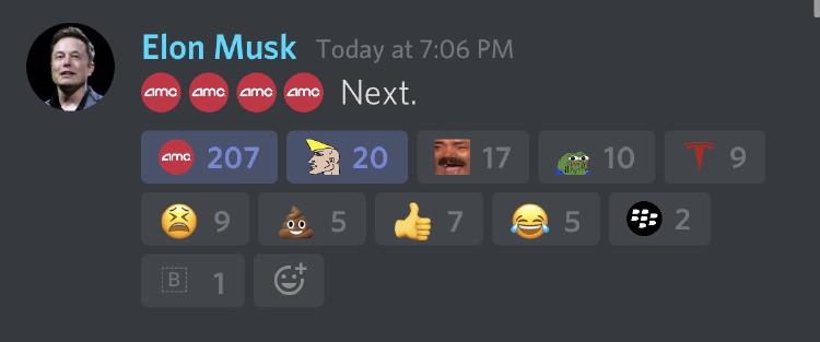 Musk Discord AMC