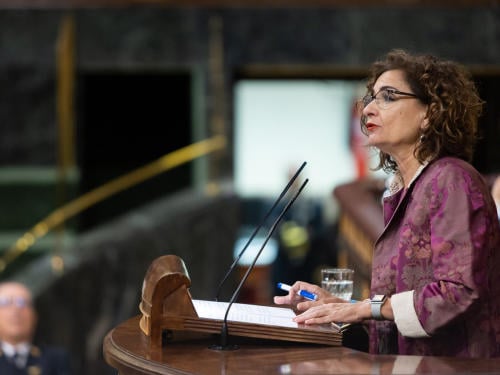 María Jesús Montero, ministra de Hacienda María Jesús Montero, ministra de Hacienda