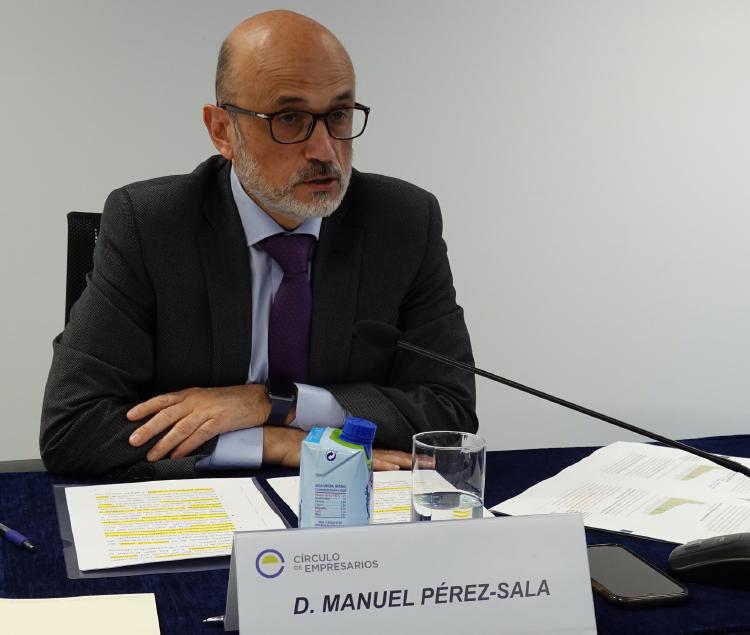 Manuel Pérez Sala, presidente del Círculo de Empresarios