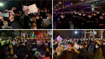 Protestas China