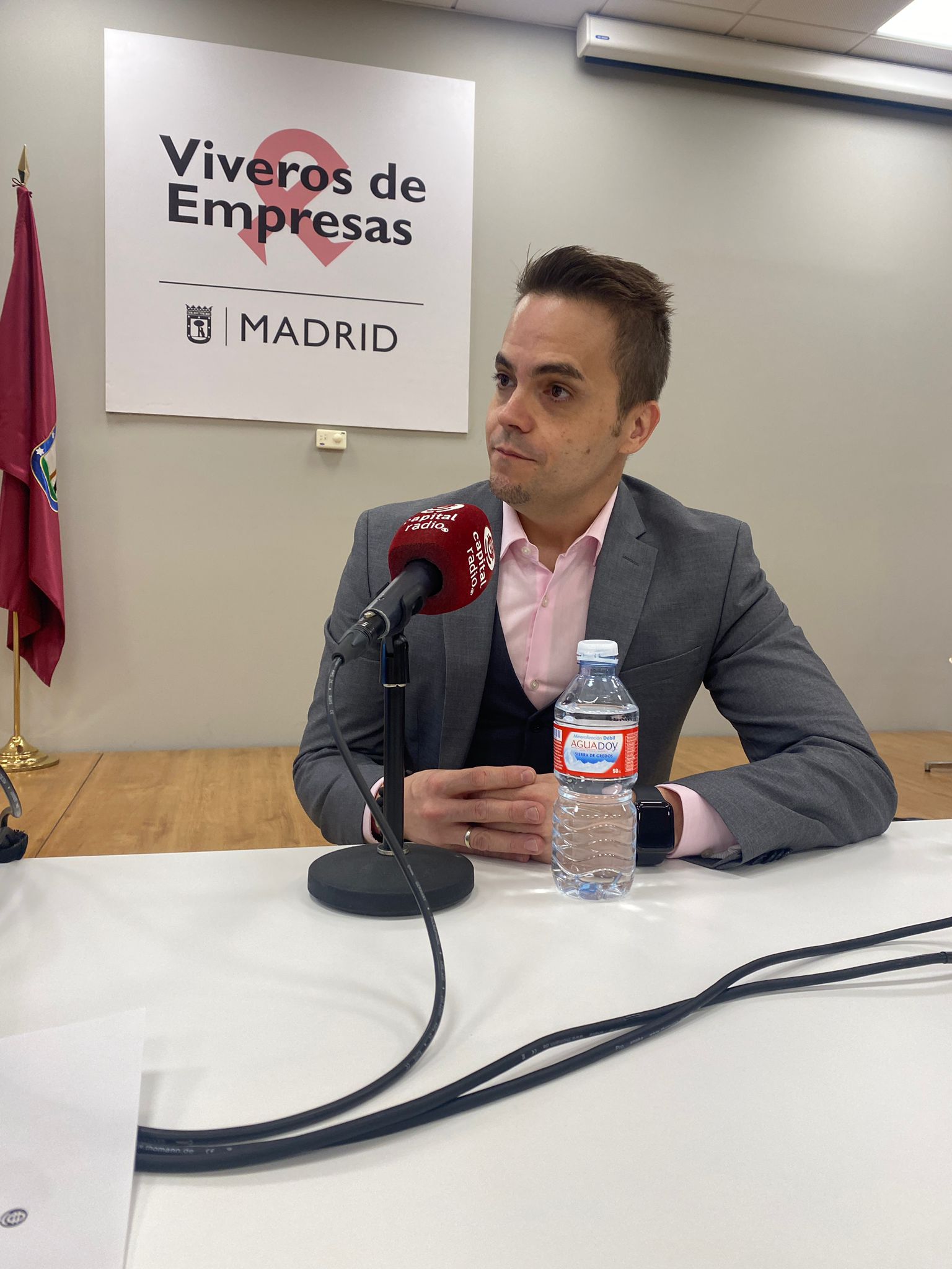 Antonio Liébana, director del Vivero de Empresas de Vicálvaro Antonio Liébana, director del Vivero de Empresas de Vicálvaro