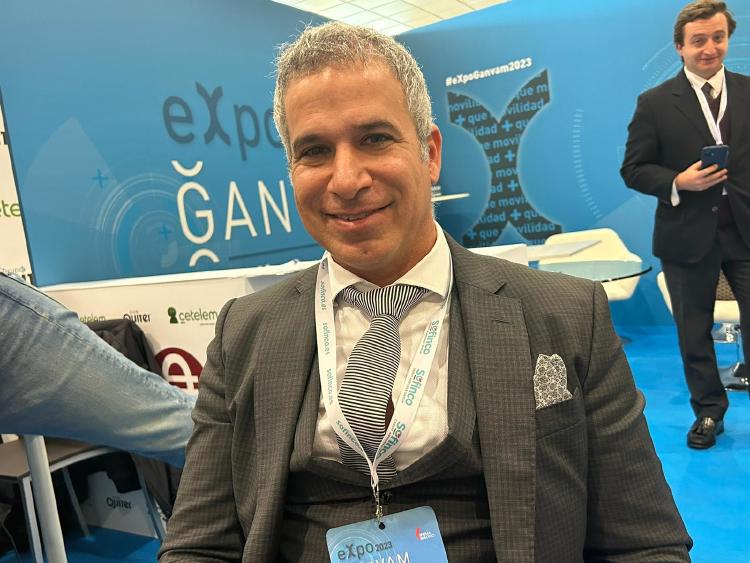 Raúl Palacios, presidente de Ganvam. Raúl Palacios, presidente de Ganvam.