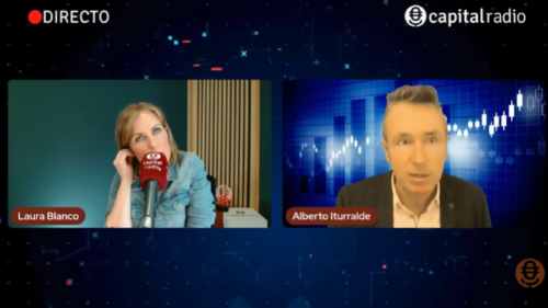 Laura Blanco y Alberto Iturralde durante la Clase de los Viernes de esta semana. Laura Blanco y Alberto Iturralde durante la Clase de los Viernes de esta semana.