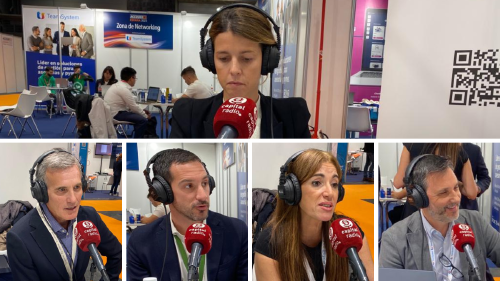 Laura de la Torre, directora de Desarrollo de Negocio y Alianzas Estratégicas de Wolters Kluwer; José Ángel Sandín, CEO de Lefebvre; Marc Rius, director global de Product Marketing en SAGE; Sonia Egea, directora comercial de Geyce Software; y Emilio Martínez, responsable de TeamSystem. Laura de la Torre, directora de Desarrollo de Negocio y Alianzas Estratégicas de Wolters Kluwer; José Ángel Sandín, CEO de Lefebvre; Marc Rius, director global de Product Marketing en SAGE; Sonia Egea, directora comercial de Geyce Software; y Emilio Martínez, responsable de TeamSystem.