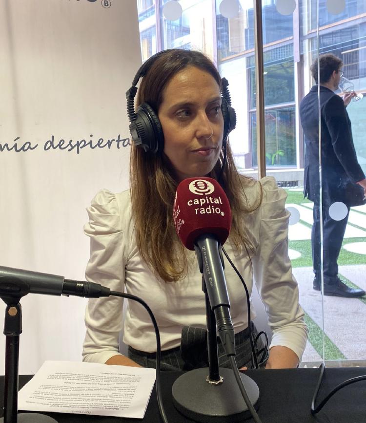 Mar Pindao (Chief of Staff for the general manager), durante el programa Mar Pindao (Chief of Staff for the general manager), durante el programa