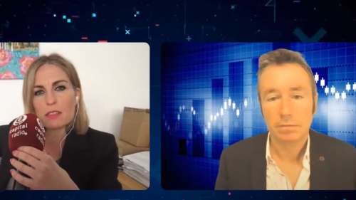 Laura Blanco y Alberto Iturralde durante la Clase de los Viernes de esta semana. Laura Blanco y Alberto Iturralde durante la Clase de los Viernes de esta semana.