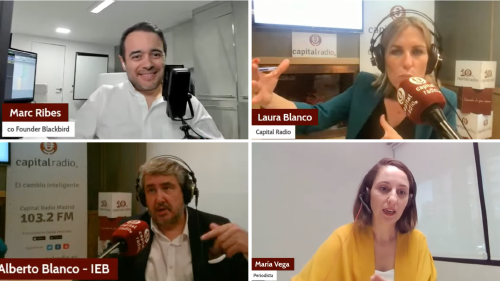 Marc Ribes, Alberto Blanco y María Vega en Hora Trading Marc Ribes, Alberto Blanco y María Vega en Hora Trading