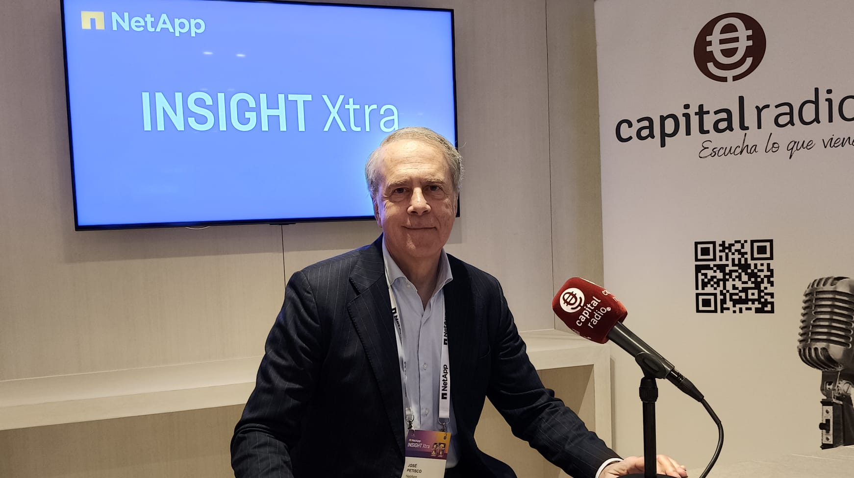 Jos&eacute; Manuel Petisco, vicepresidente de Ventas en Mercados Estrat&eacute;gicos de NetApp.