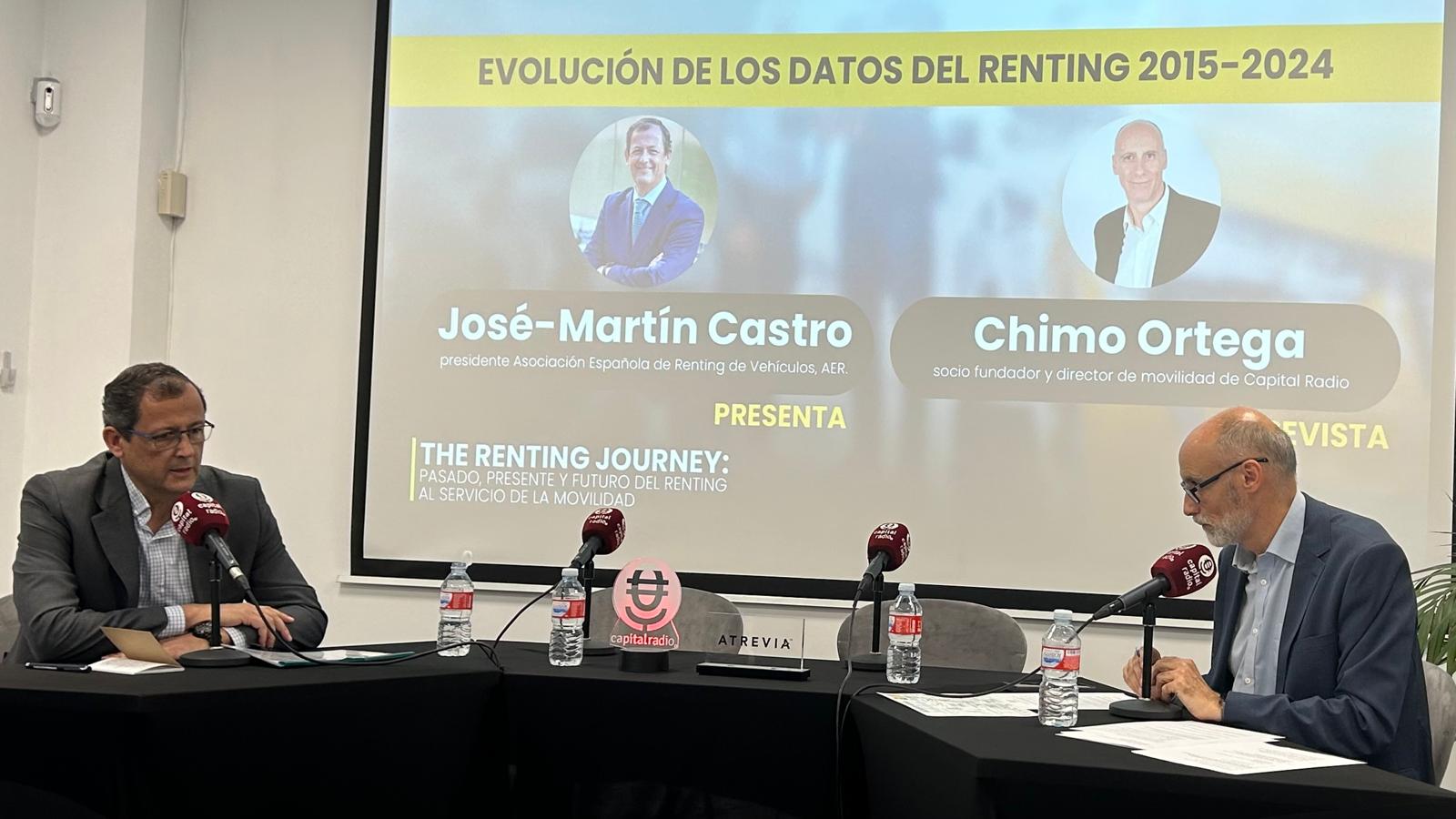 José Martín Castro, presidente de la Asociación Española de Renting de Vehículos (AER). José Martín Castro, presidente de la Asociación Española de Renting de Vehículos (AER).