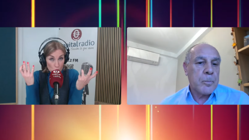 Laura Blanco, directora de Contenidos en Capital Radio; y Ángel Berges, Fundación Afi Emilio Ontiveros. Laura Blanco, directora de Contenidos en Capital Radio; y Ángel Berges, Fundación Afi Emilio Ontiveros.