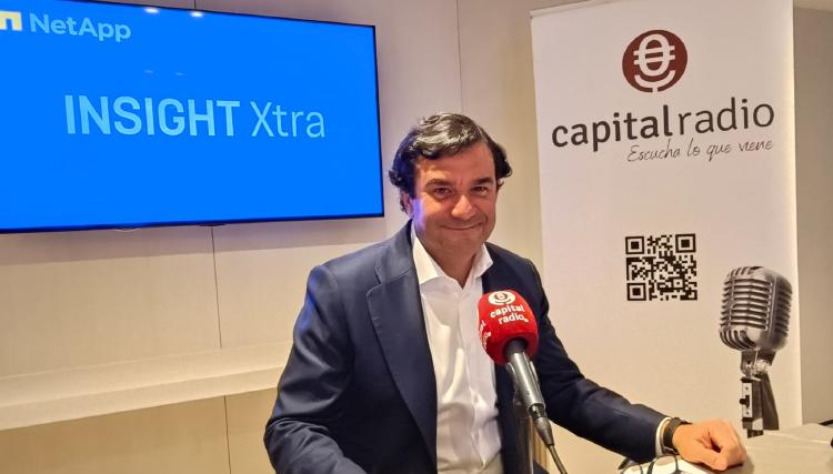 César Cernuda, presidente de NetApp a nivel mundial. César Cernuda, presidente de NetApp a nivel mundial.